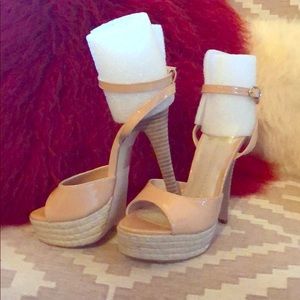 DV Dolce Vita Patent Ankle Strap Platform